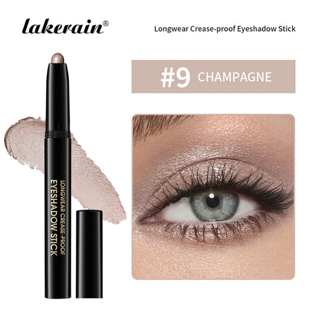 Eyeshadow Liner Sticks Matte Shimmer Waterproof Metallic Glitter