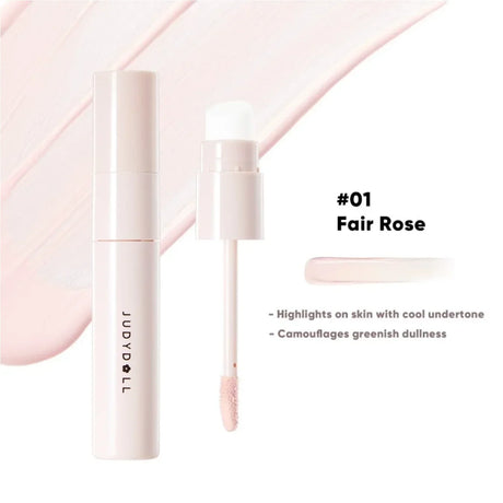 Judydoll Liquid Contouring Highlighter Facial Contour High Gloss Grey Brown Matte Nose Shadow Cream Brighten Face Bronzer Makeup