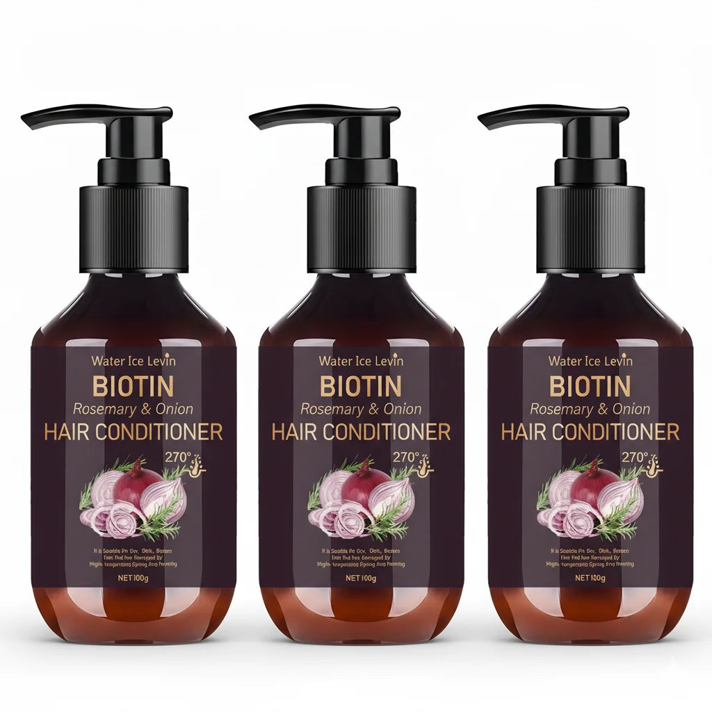 Biotin & Onion Hair Conditioner 100g, for Dry & Damaged Hair Repair, with Rosemary & Collagen, Deep Nourishing, Fast Shipping