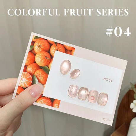 MN 1-20pcs 12ML Pink Gold Cat Eye Ocean Bubble Glass Beads Cat Eye Gel Nail Polish Blue Nails UV Light Nails Green Nails