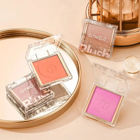 Soft Mineral Blush Palette 6 Colors Matte Long Lasting Powder Natural Cheek Contour Shadow Rouge Makeup Beauty