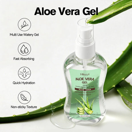 MOISTURIZER AFTER SUN ALOE VERA GEL,Quick absorption, non-greasy texture, post-sun hydration, suitable for both men and women