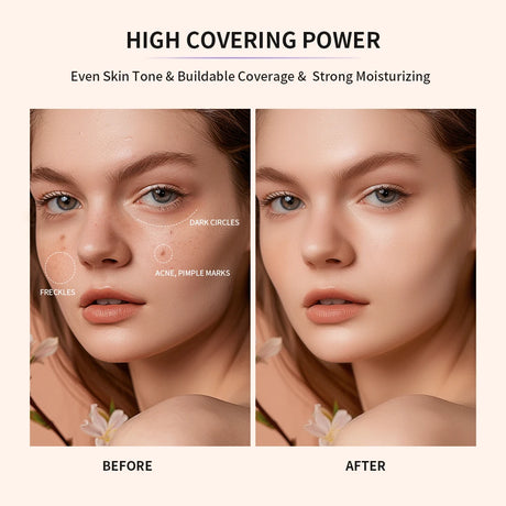 High Coverage Cc Cream Foundation Tinted Hydrator Matte Finish