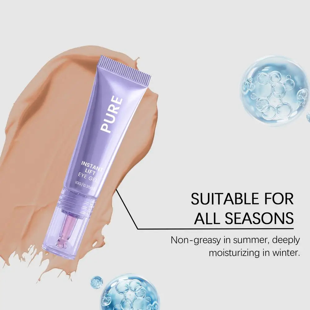 PURE INSTANTLIFTEYE GEL Collagen Moisturizing Eye Cream Gentle Nourishing Smooth Eye Skin Brightening Hydrating Eye Care