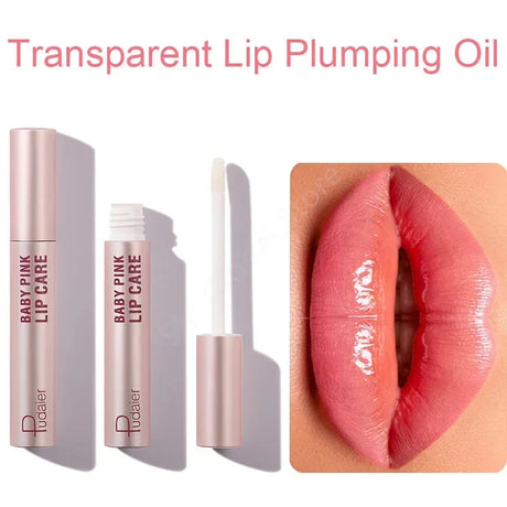 Instant Lip Plumper Extreme Volume Serum Oil Reduce Fine Lines Repair Moisturizer Long Lasting Plumping Gloss Sexy Pink Lip Care
