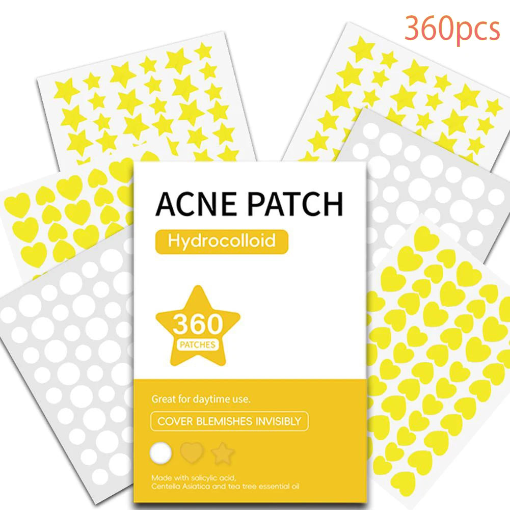 120 Counts Cute Colorful Butterfly Pimple Patches Acne Treatment Stickers Invisible Acne Cover Face Spot Pimple Patch Skin Care