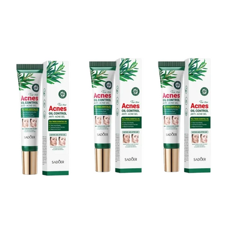 SADOER Tea Tree Acne Removing Cream Facial skincare Oil Control Face Gel Creams Hydrating Moisturizing Facial Cream Skin Care