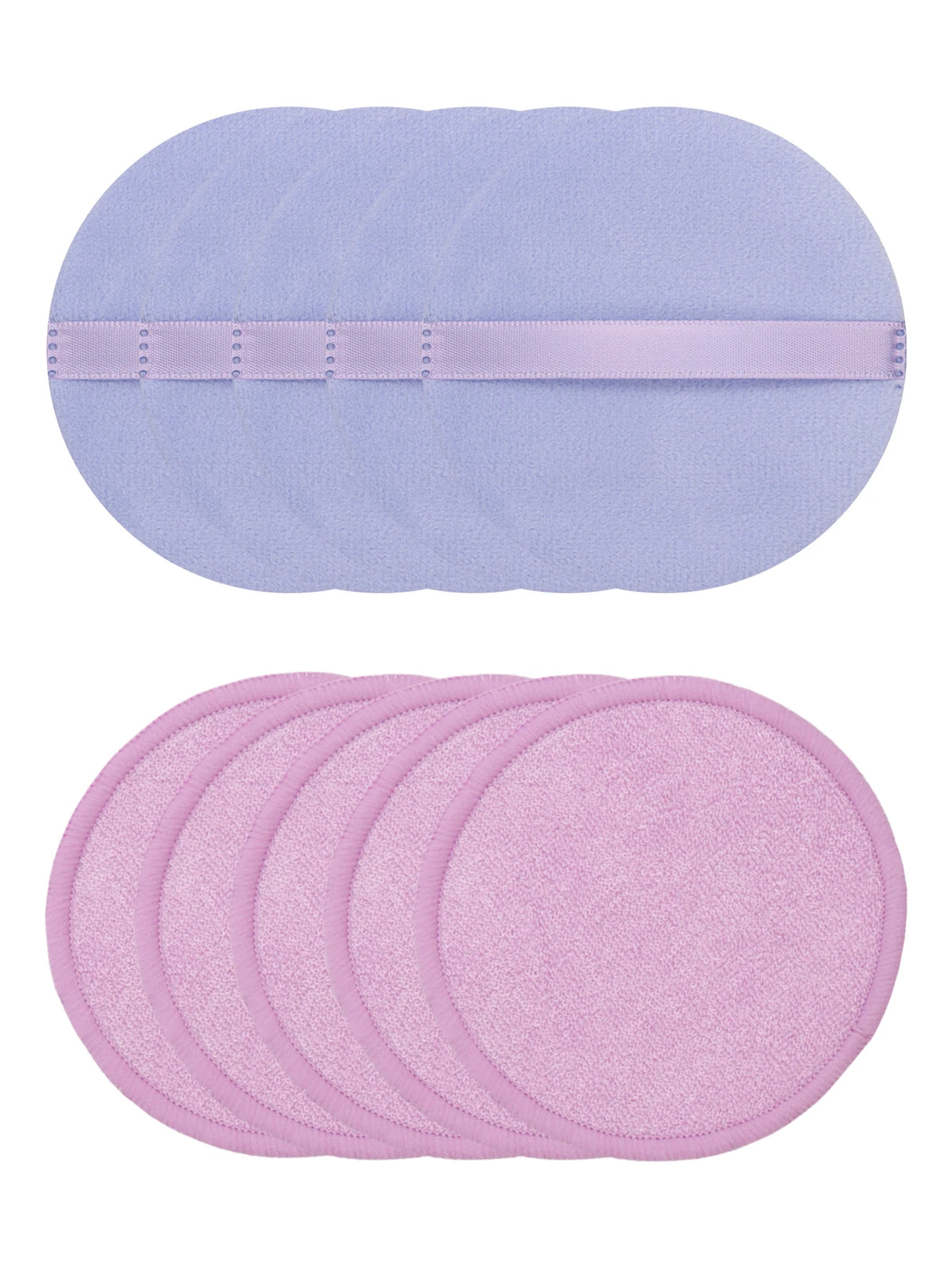 10Pcs Makeup Remover Pads Can Be Soaked in Water and Can Be Removed with Facial Makeup It Can Also Be Used with Makeup Remover.