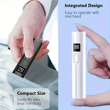 Professional Nail UV LED Flashlight with Display Rechargeable Portable Desk Nail Dryer Stand UV Lamp for Nails Art Removable