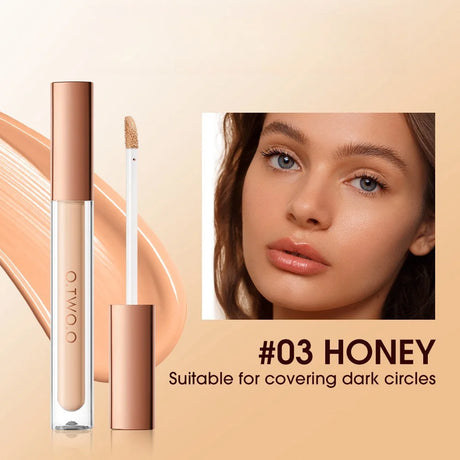 Waterproof Matte Concealer Cream Lightweight Foundation Makeup Base Full Coverage For Face And Dark Circles