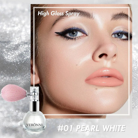 Highlighter Powder Spray Longwear sparkle fairy powder High Gloss Glitter Spray Body Bronzer For Face Body Makeup Cosmetics
