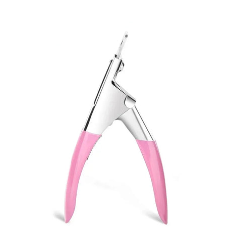 Fake Nail Cutter Type U Word False Tips Professional Nail Clippers Straight Edge Cutters Manicure Pliers Guillotine Nail Capsule