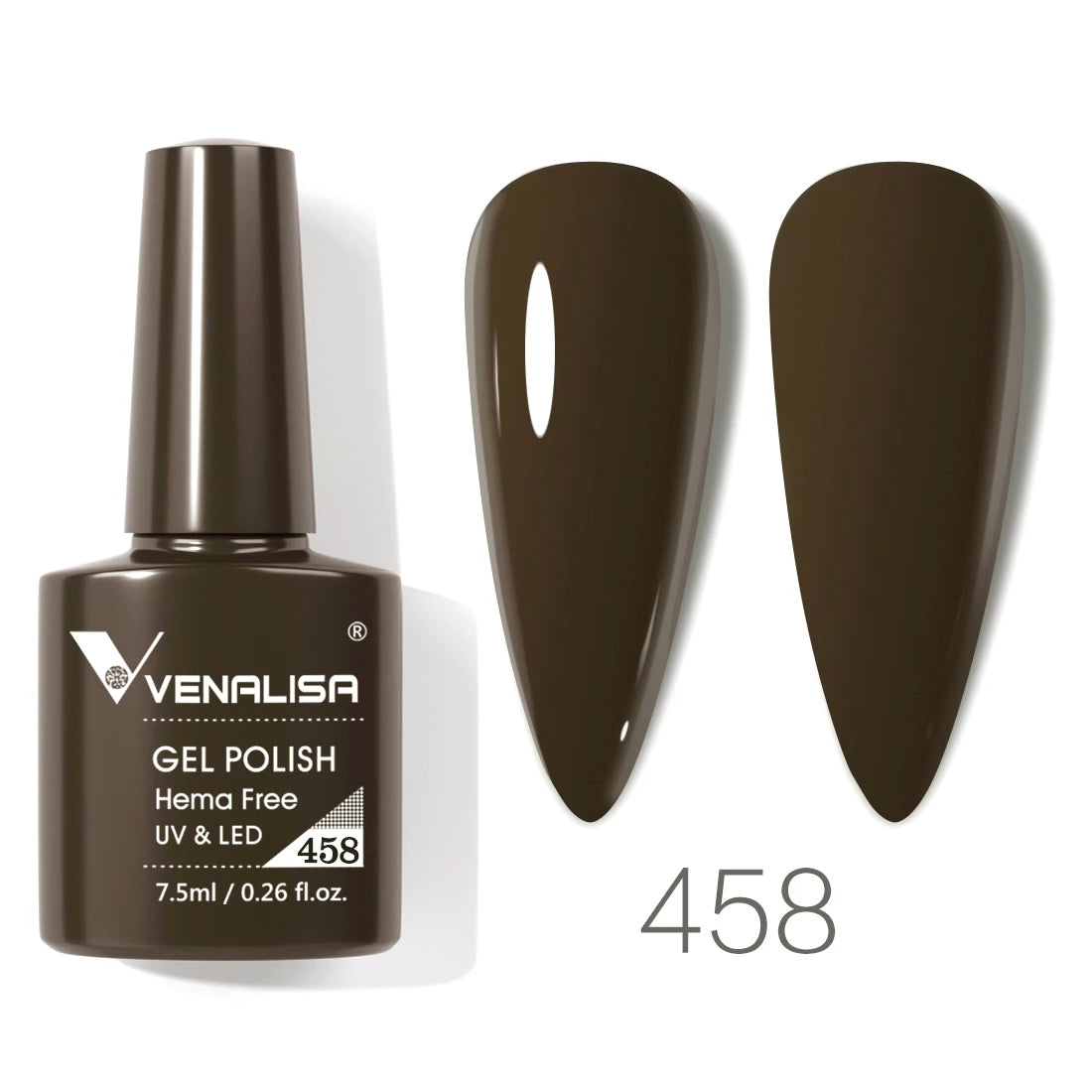 VIP5 Venalisa Nail Gel Polish Jelly Color HEMA/TPO FREE Nude Pink Semi Permanent Soak Off UVLED Gel Polish Sparkle Gel Varnish
