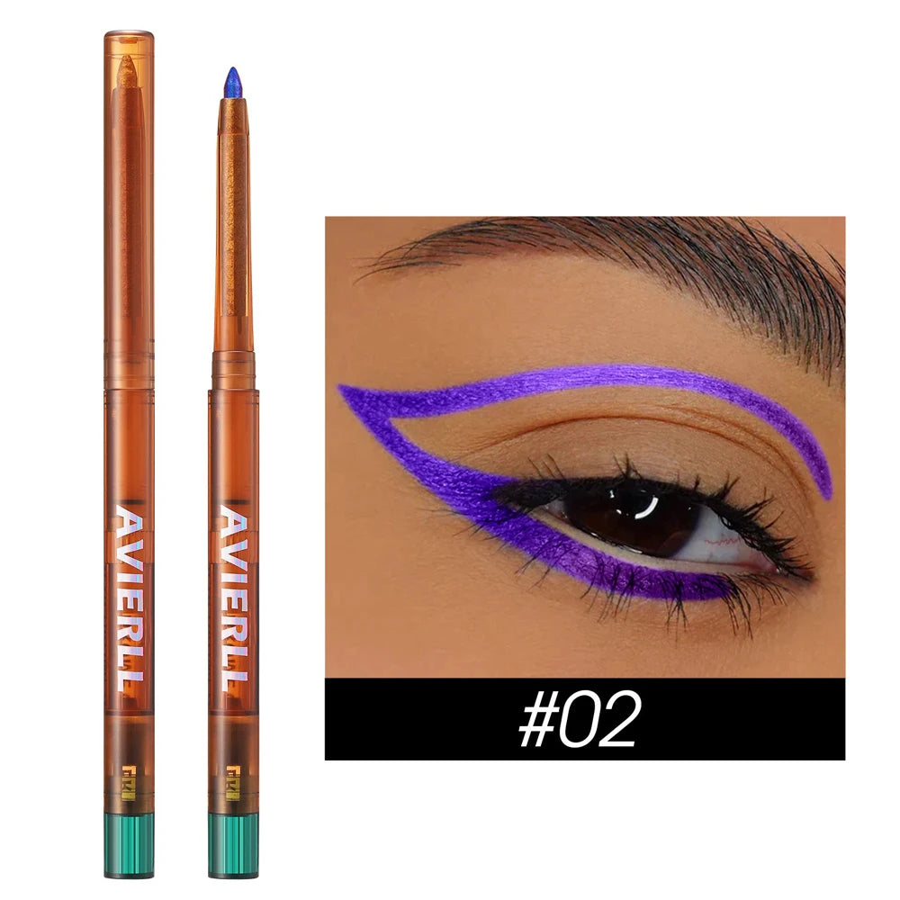 Chameleons Eyeliner Liquid Pearl Gloss Shiny Metallic Eyeshadow Liner Multi Chrome Color Aurora Eye Makeup Glitter Pigment