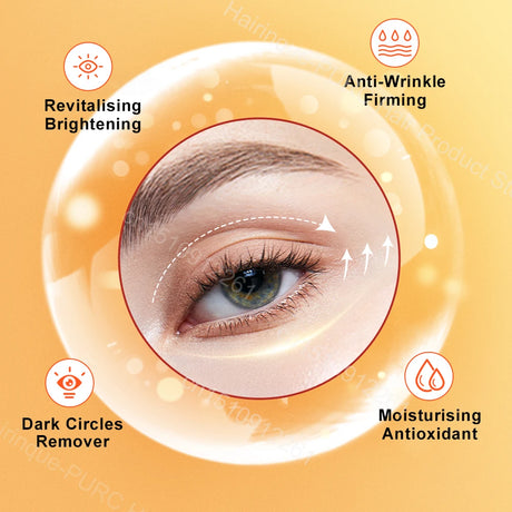 Peptide Anti Dark Circle Eye Cream Eye Bags Removal Caffeine Anti-Wrinkle Lifting Fine Lines Eye Cream Eyes Skin Care