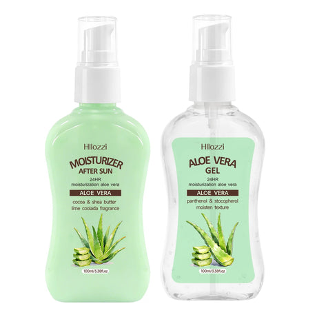 MOISTURIZER AFTER SUN ALOE VERA GEL,Quick absorption, non-greasy texture, post-sun hydration, suitable for both men and women