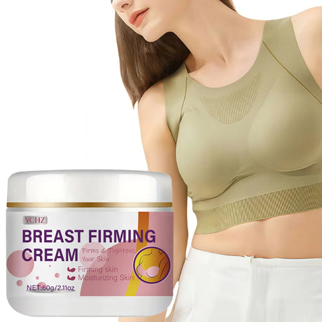 Women's Breast Care Cream - Strengthens and Firms the Skin - Suitable for All Skin Types, Moisturizing Formula, Softens Skin, Firms the Breasts - 60g
