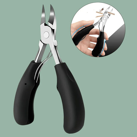 1/7pcs Professional Heavy Duty Nail Care Tools for Ingrown And Toenails Classic Handle Ergonomic Stainless Steel Nail Clippers