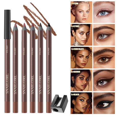 Eyeliner Pen, Waterproof And Sweatproof, Long Lasting Smudge