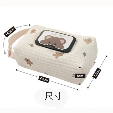 Pouch for Wipes Dispenser Box Baby Wipe Pouch Water Tissue Holder Baby Wet Wipes Case Maengu Tissue Box
