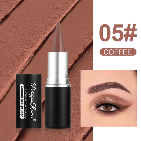 Matte Eyeliner Pencil Black White Blue Green Cream Waterproof