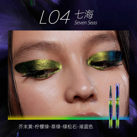 Kaleidos Eyeliner Gel Pencil Waterproof Chameleon Colour Long