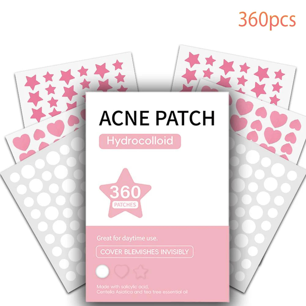 120 Counts Cute Colorful Butterfly Pimple Patches Acne Treatment Stickers Invisible Acne Cover Face Spot Pimple Patch Skin Care