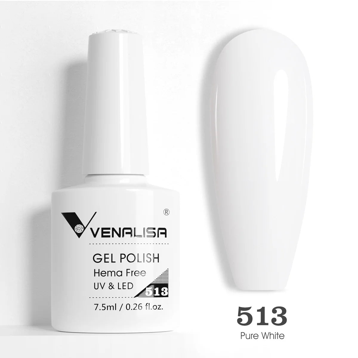 VIP5 Venalisa Nail Gel Polish Jelly Color HEMA/TPO FREE Nude Pink Semi Permanent Soak Off UVLED Gel Polish Sparkle Gel Varnish