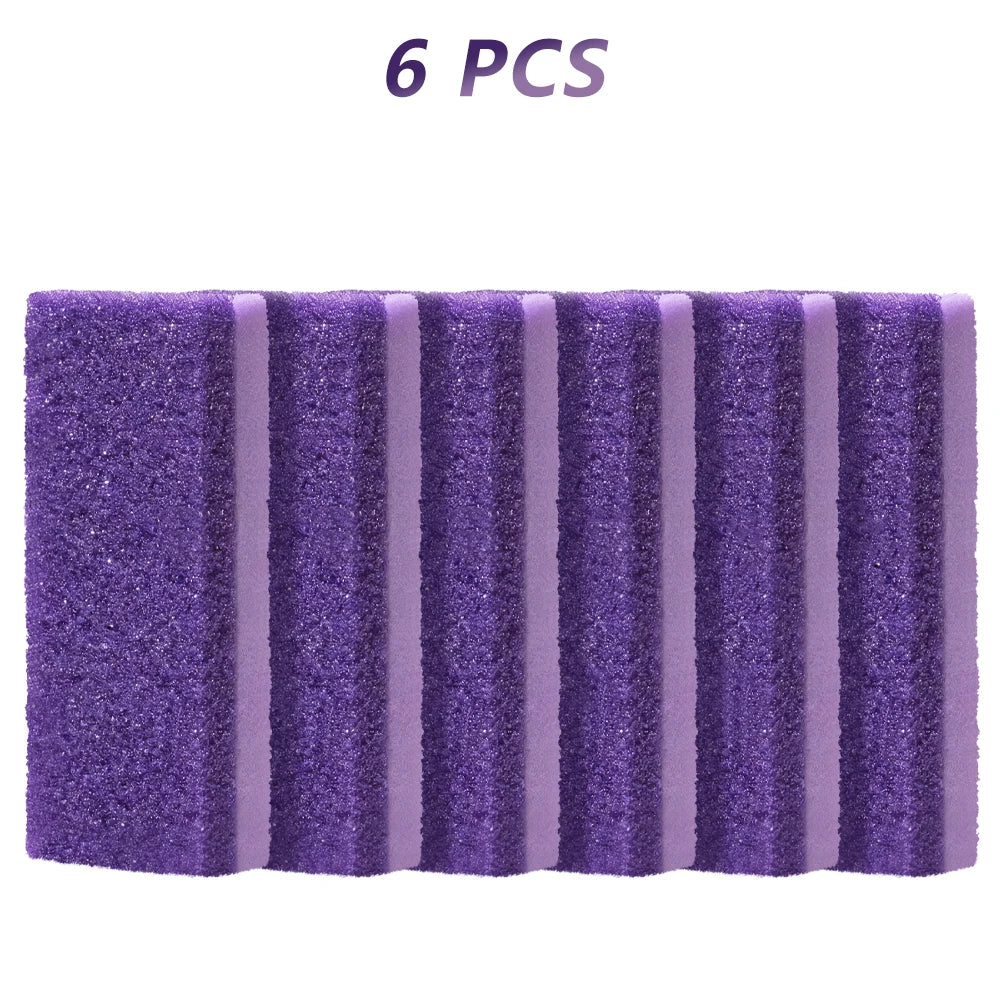 LULAA 1/10Pcs Foot Scrub Stone Double-Sided Pedicure Stone Foot Scrub Sponge for Removing Calluses and Dead Skin from The Feet