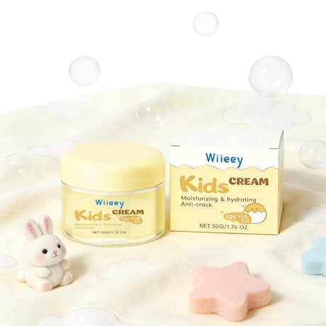 Anti-Cracked Facial Cream for Kids Deep Moisturize Nourish Strengthen Skin Barrier Soothing Dryness No Irritating Baby Bum Cream