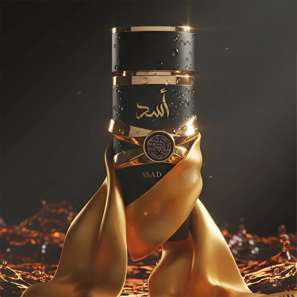 Perfumes Asad for Unisex Eau De Parfum Spray, 3.4 oz – Vanilla, Oriental, Spicy, Refreshing Oud and Musk Fragrances