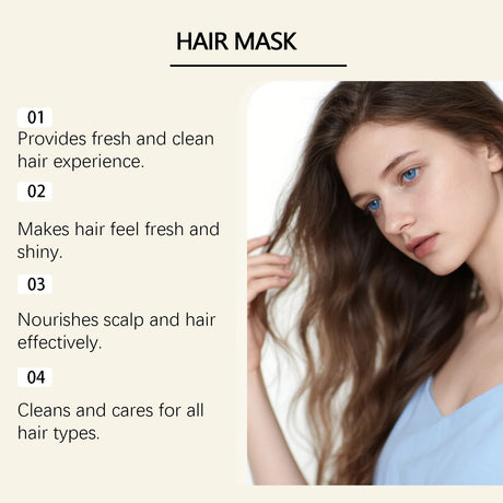 Usman Grass Shampoo Soap Hair Growth Oil Anti Loss Strengthen Hair Regrowth Nourish Improve Split End Repair Damaged Hair Mask