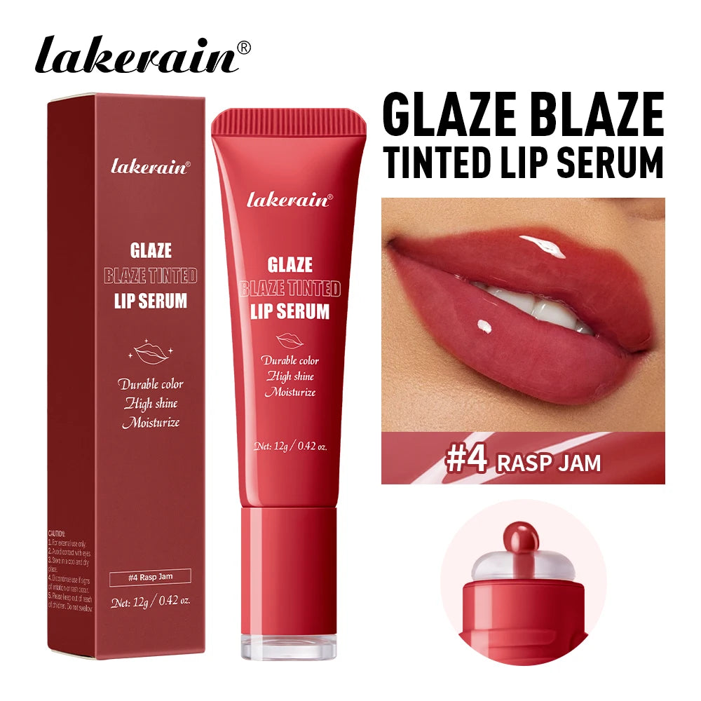 Lip Gloss Glowy Balm Tinted Lip Moisturizer Repairing Nourishing Lip Tint Glow Liquid Lip Gel Hydrating Lips Care
