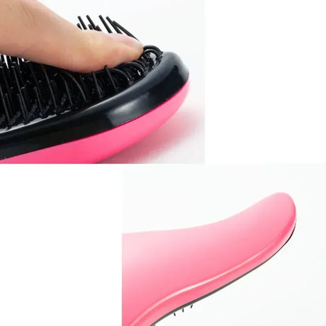 1pcs Anti Static Hair Brush Tangles Detangle Shower Massage Hairbrush Comb Salon Hair Styling Tool Handle Comb Baby Hair Care