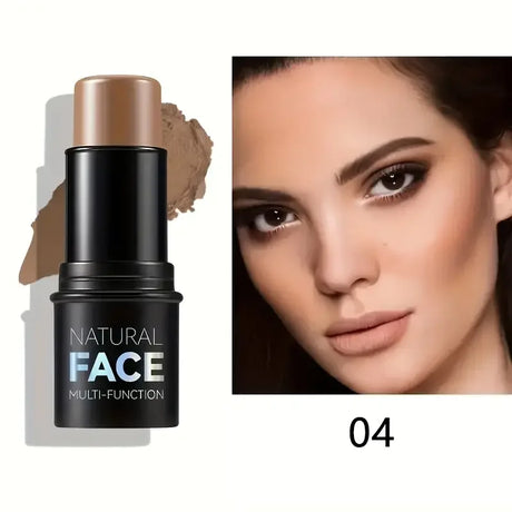 Natural Face Highlighter Concealer,Waterproof Face Contour Pen, Easily Sculpt Your Fface to Create a Perfect Light Makeup Effect