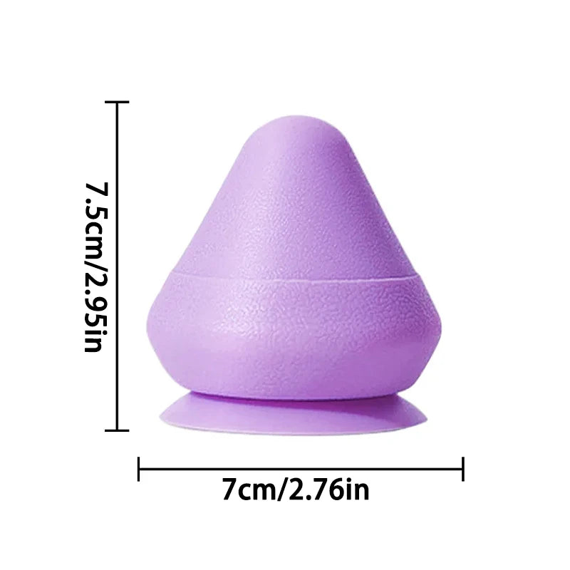 Suction Cup Wall Massager – Fascia Cone for Back, Arm, Foot Muscle Relaxation & Trigger Point, Multi-Function Design