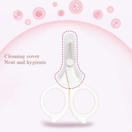 Safety Scissors Trimmer Manicure Cutter Special Scissor Babies Care Tools Accessories Newborn Baby Nail Clipper Convenient