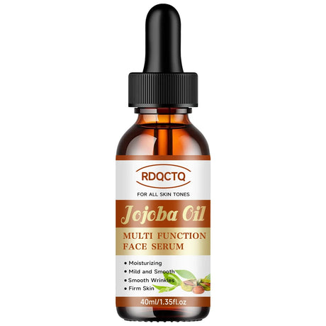 RDQCTQ Jojoba Oil Vitamin E Essential Oil Wrinkles,Brightens and Tightens the Skin, Moisturizes and Reduces Dullness 4In1 Skin
