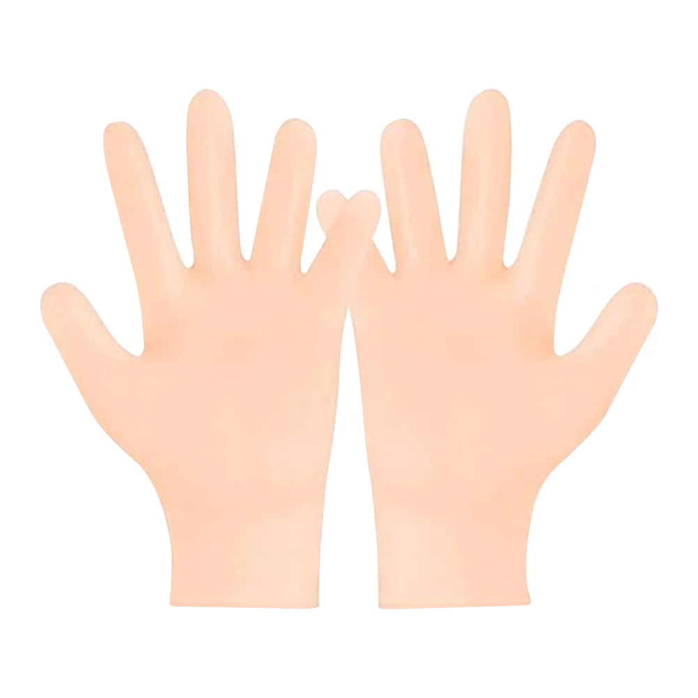 Silicone Socks and Gloves - Moisturizing Gel Spa Exfoliation Prevent Dry Cracked Dead Skin Remover Protector Foot/Hand Care Tool