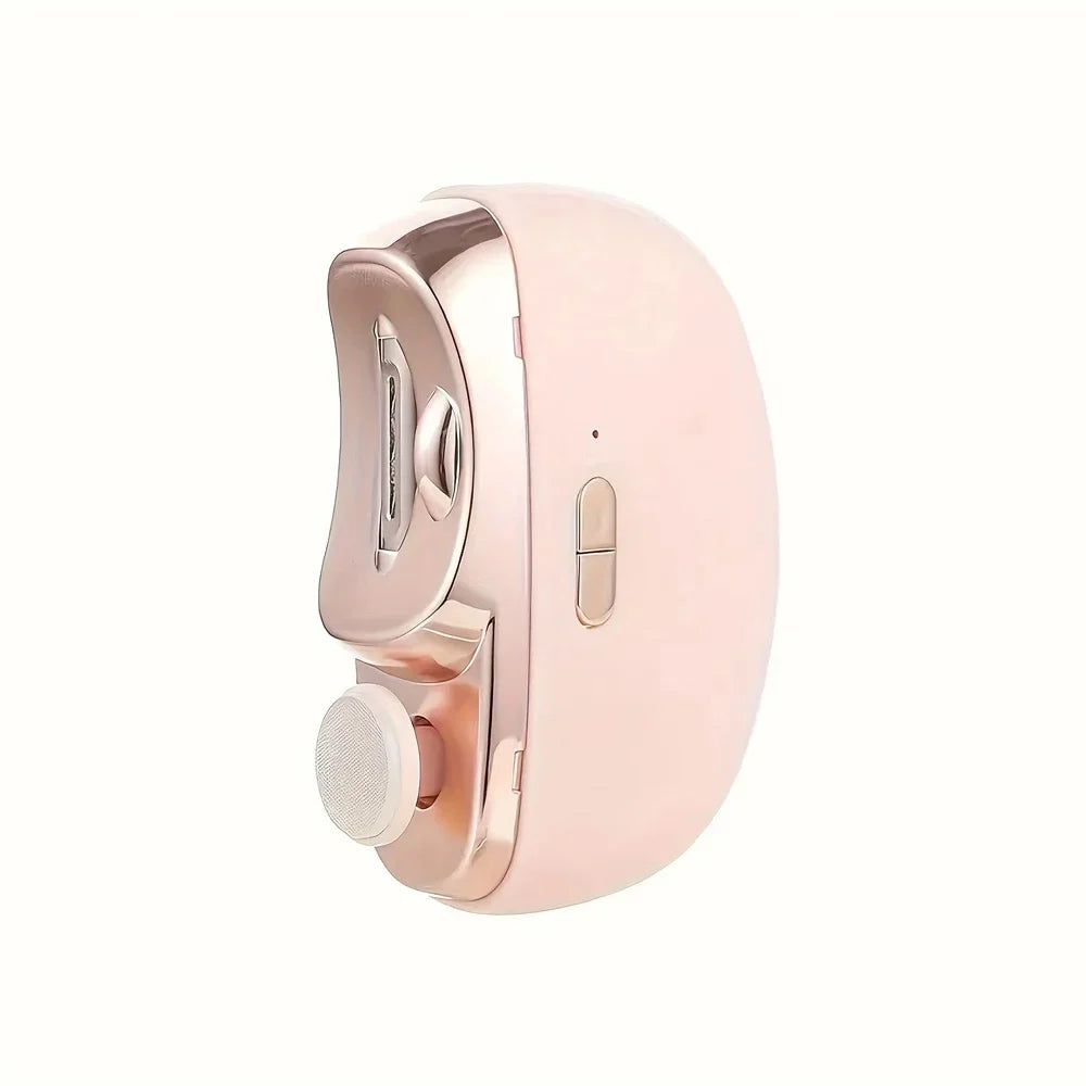 Electric Nail Clipper Cutter with LED Light 2 IN 1 Automatic Nail Grinder Trimmer for Baby Adult Mini Manicure Tools Nail Care