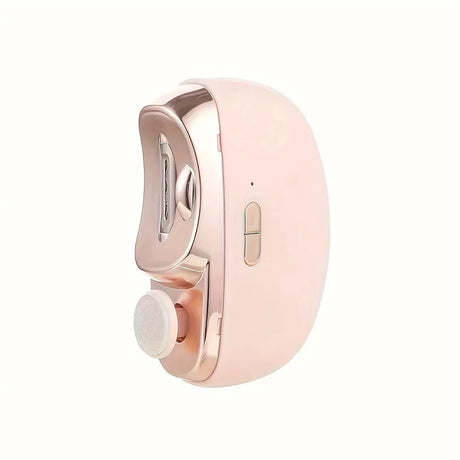 Electric Nail Clipper Cutter with LED Light 2 IN 1 Automatic Nail Grinder Trimmer for Baby Adult Mini Manicure Tools Nail Care