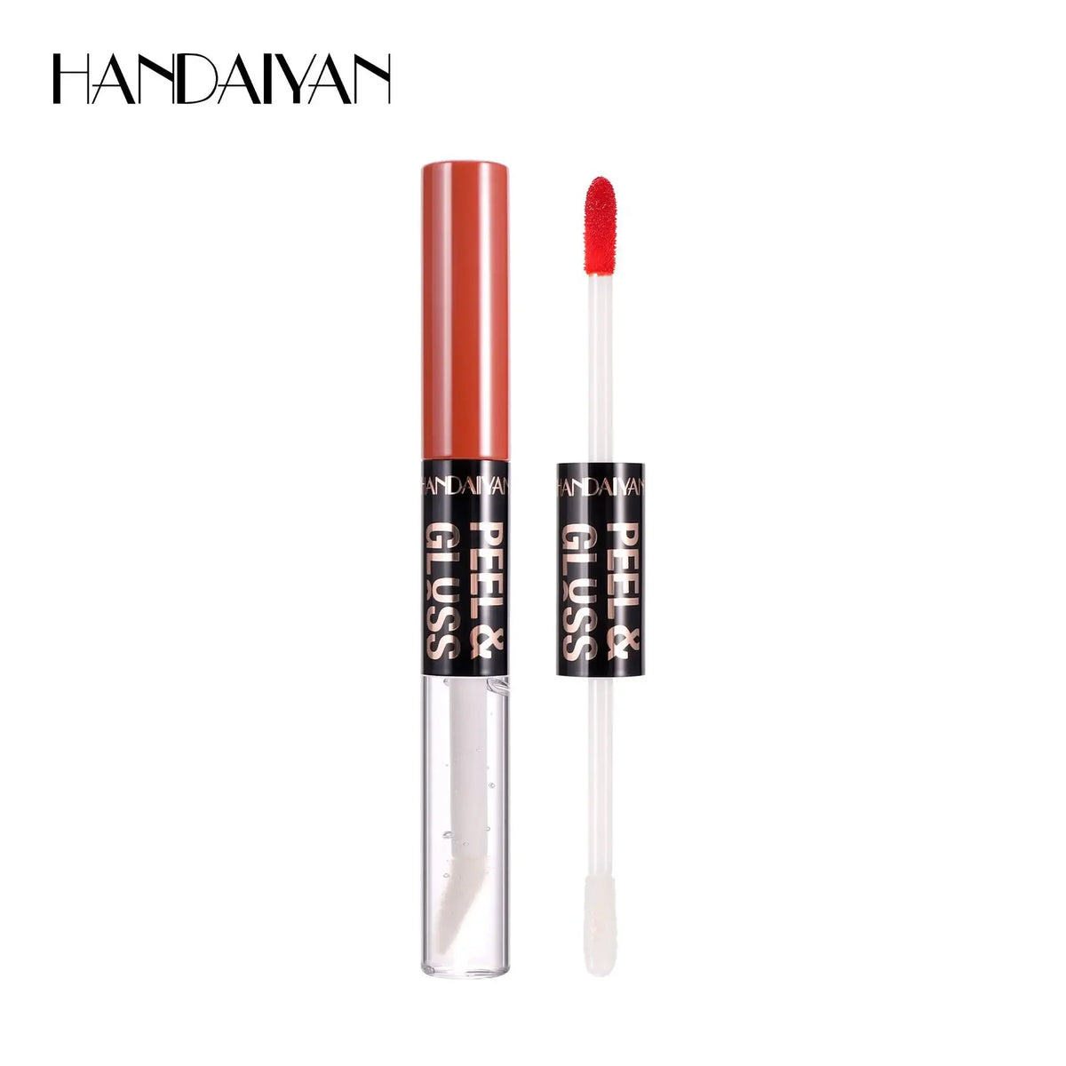 HANDAIYAN Matte Peel-Off Lip Stain Waterproof Transfer-Proof & Moisturizing 2-in-1 | Long-Lasting Lip Gloss & Lipstick