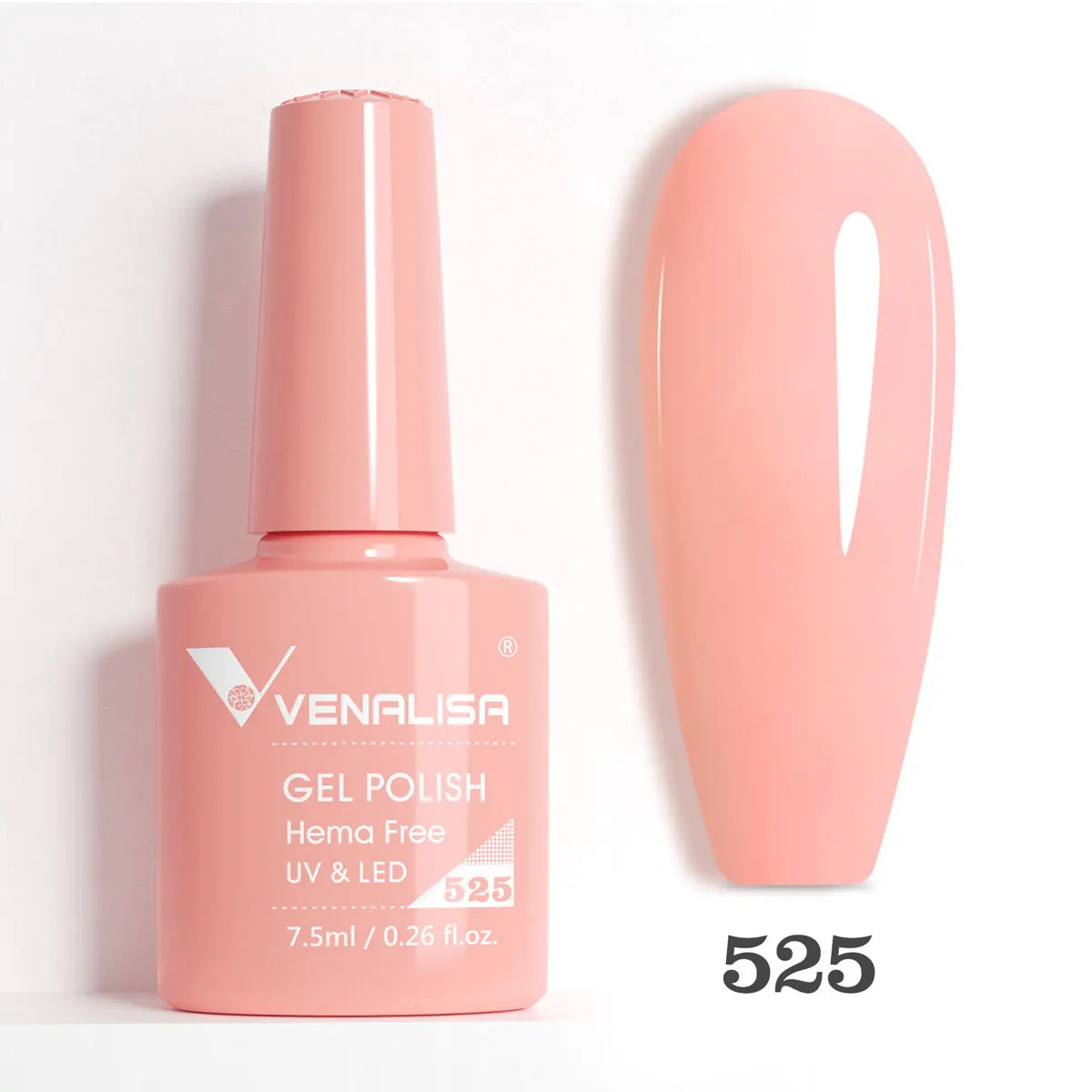 VIP5 Venalisa Nail Gel Polish Jelly Color HEMA/TPO FREE Nude Pink Semi Permanent Soak Off UVLED Gel Polish Sparkle Gel Varnish
