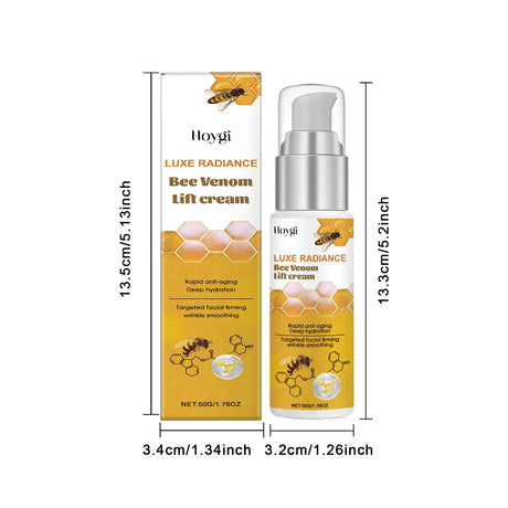 Bee Venom Face Cream Firming & Moisturizing Anti-Wrinkle Day Night Cream Tightening Nourishing Brightening Facial Skin Care 50ml