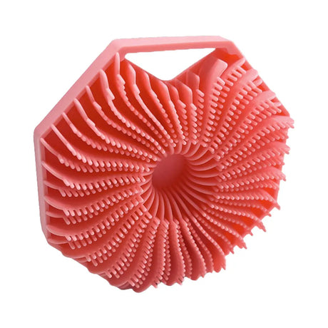 Silicone Exfoliating Body Loofah Bath Massage Shower Scrubber Spa Brush