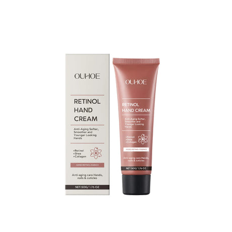 Retinol Hand Cream Firming Hand Lotion Retinol Moisturizer For Aging Dry Cracked Hands Hydrates & Soothes Dry Hands Non-Greasy