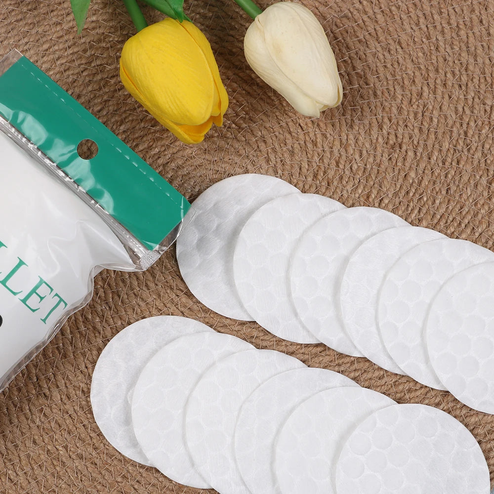 100/200/300/500Pcs/Pack Cotton Rounds Cosmetic Cotton Pads Round Ultra Soft for Makeup Removal Skin Care Facial Cleaning