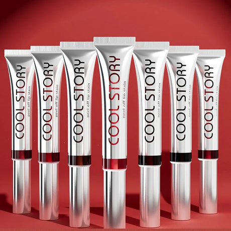 Black Brown Peel Off Lip Stain Transfer Proof Non-stick Cup Natural Lipgloss Lasting Waterproof Matte Tear-off Lip Tint Cosmetic