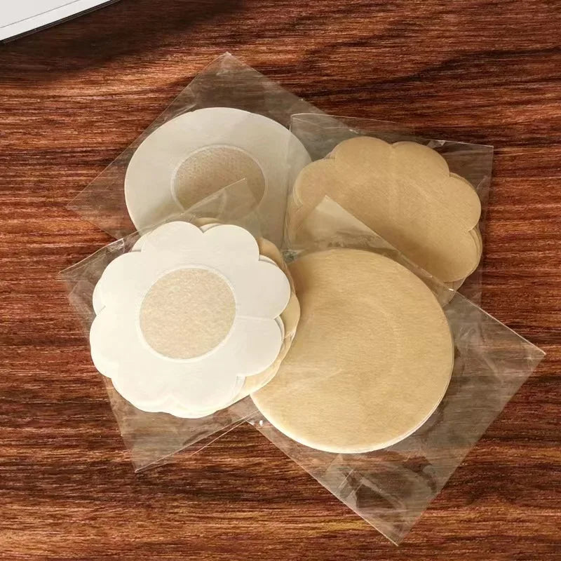 10-200pcs Nipple Cover Stickers Women Breast Lift Tape Pasties Invisible Self-Adhesive Disposable Bra Padding Chest Paste Patch
