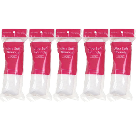 100/200/300/500Pcs/Pack Cotton Rounds Cosmetic Cotton Pads Round Ultra Soft for Makeup Removal Skin Care Facial Cleaning